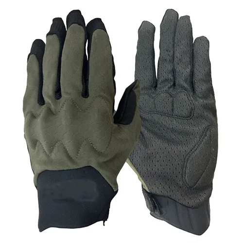 Breathable off road gloves