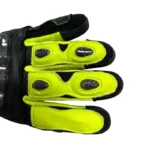Hi Vis Protective Motorcycle Gloves