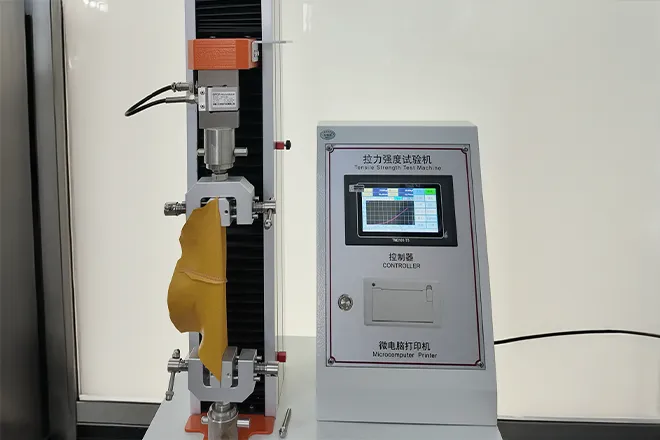 Material tensile strength testing machine