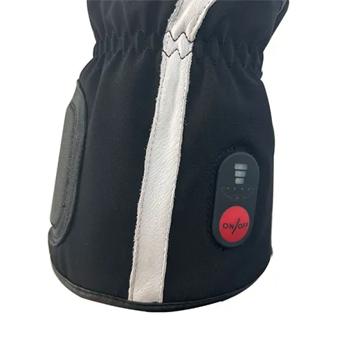 heated leather gloves